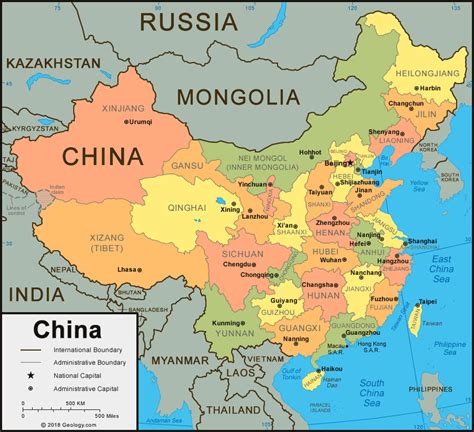 what countries are apart of china